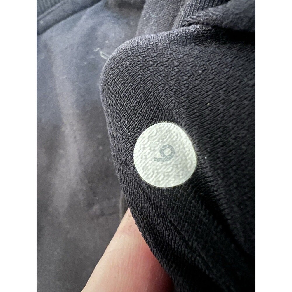 Lululemon Women’s Size 6 True Black Straight Leg‎ Joggers Rear And Side Pockets - Picture 7 of 8